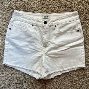 Women's Crisp White Jean Shorts